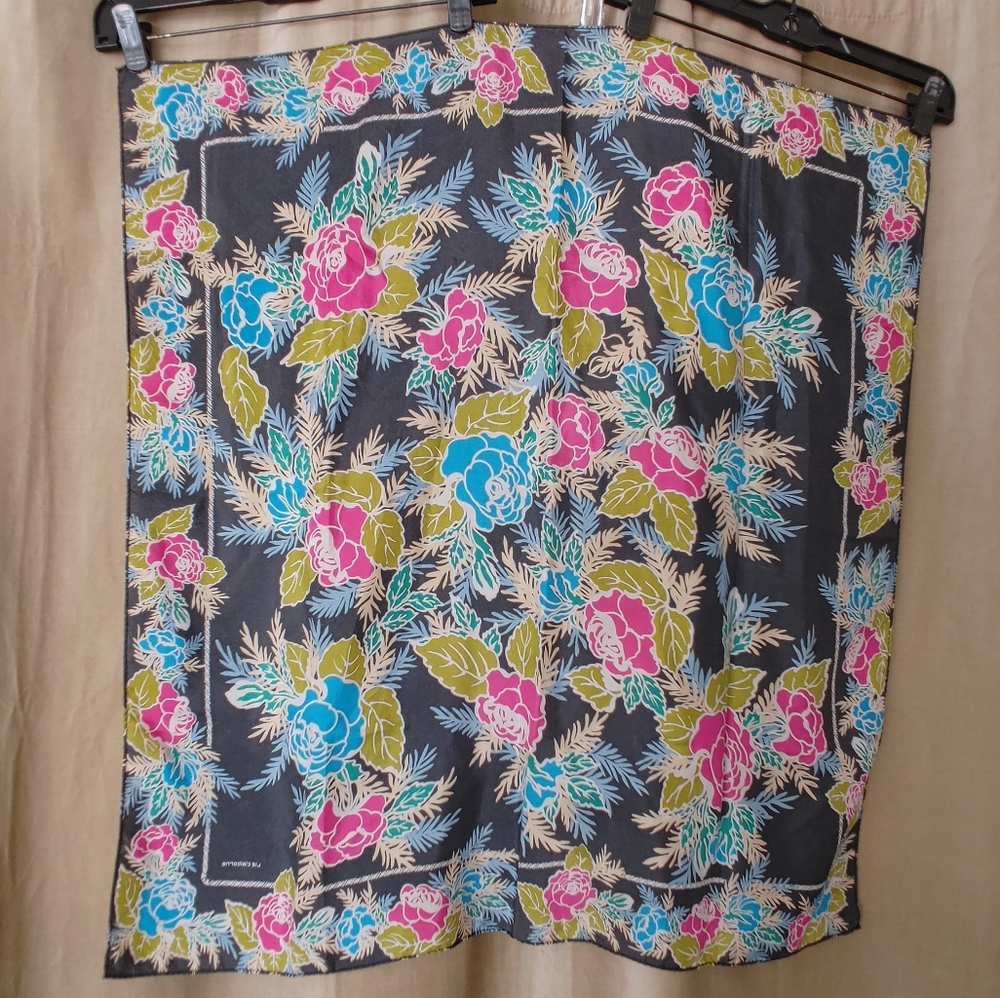 Vintage Liz Claiborne Silk Scarf